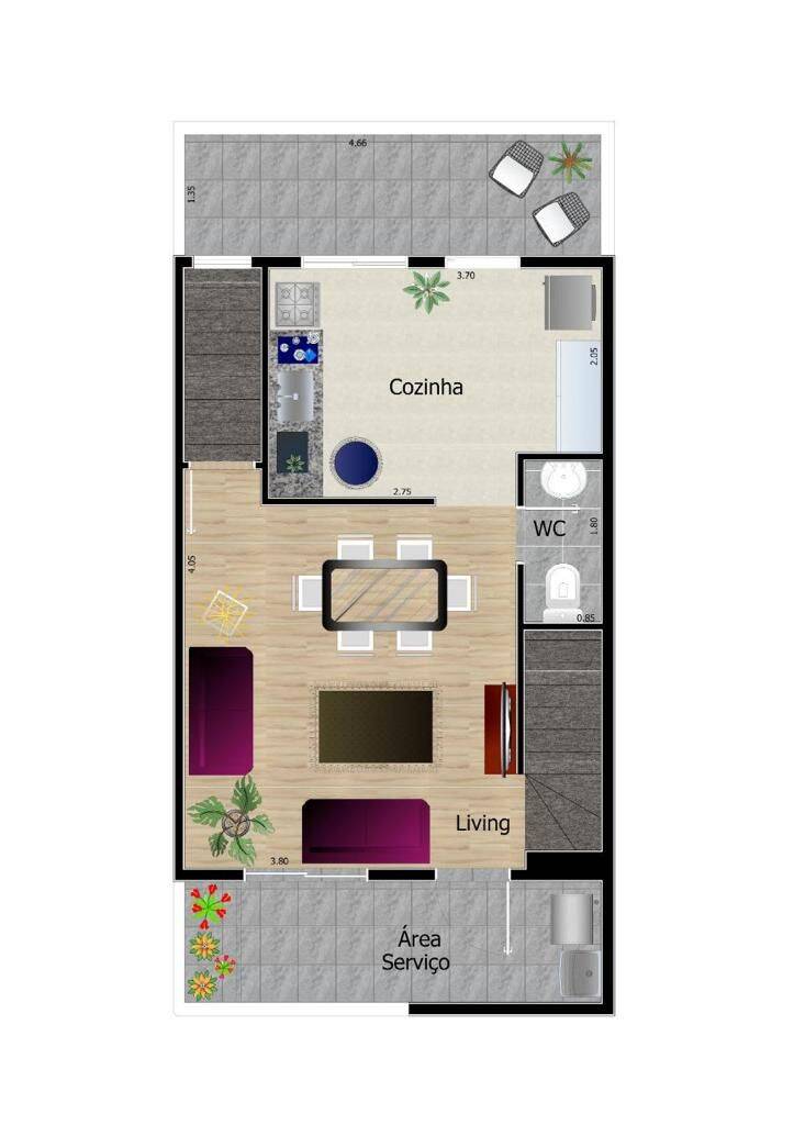 Sobrado, 3 quartos, 142 m² - Foto 23